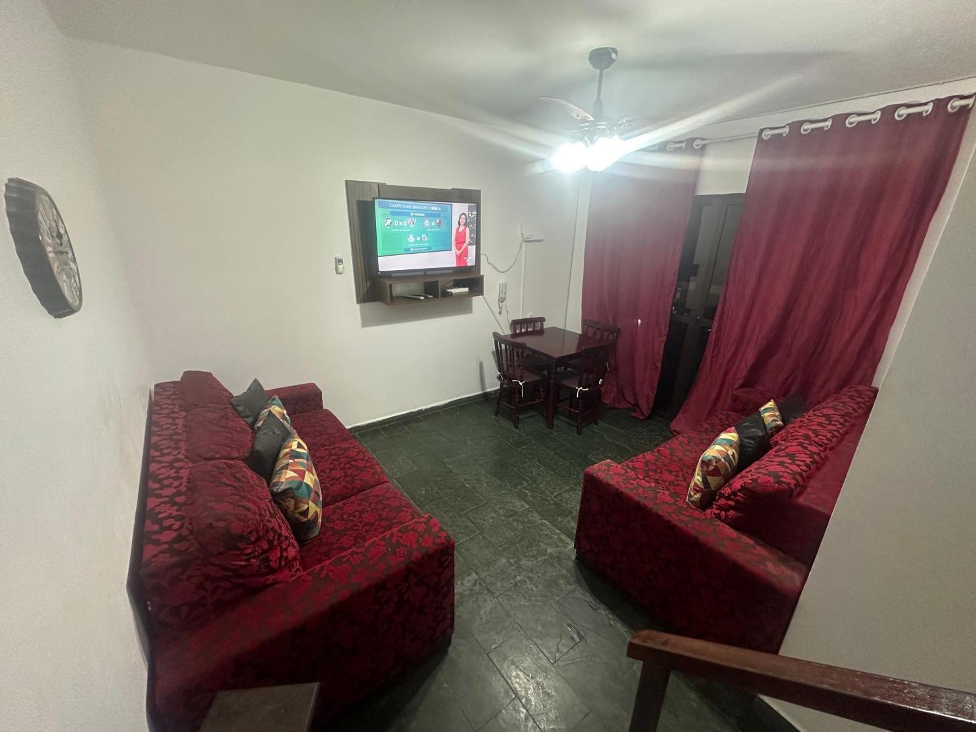 Triplex Piscina Churrasqueira Lava E Seca Wi-Fi E 2 Tvs Em Condominio Com 90M2 No Centro De 乌巴图巴 外观 照片